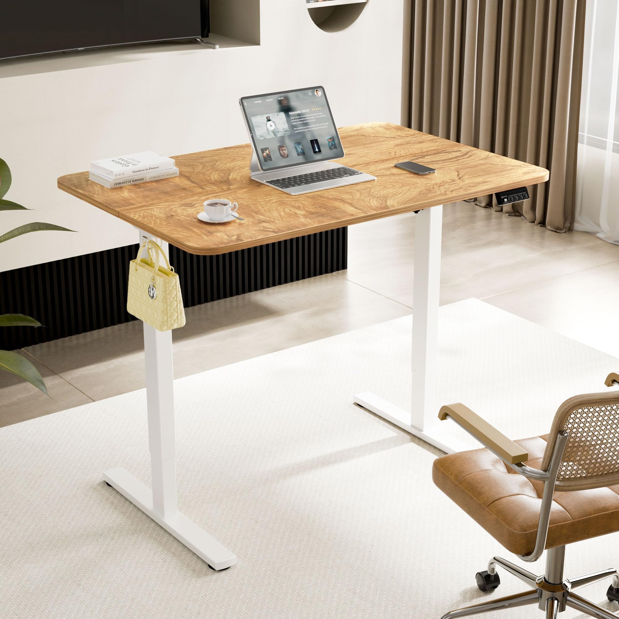 Amazon | Ergomaker 昇降デスク 脚のみ 電動式昇降デスクフレーム